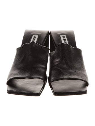 Jil Sander Leather Slides