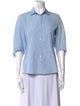 Jil Sander Three-Quarter Sleeve Button-Up Top