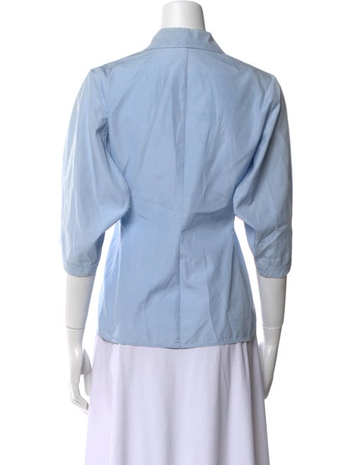 Jil Sander Three-Quarter Sleeve Button-Up Top