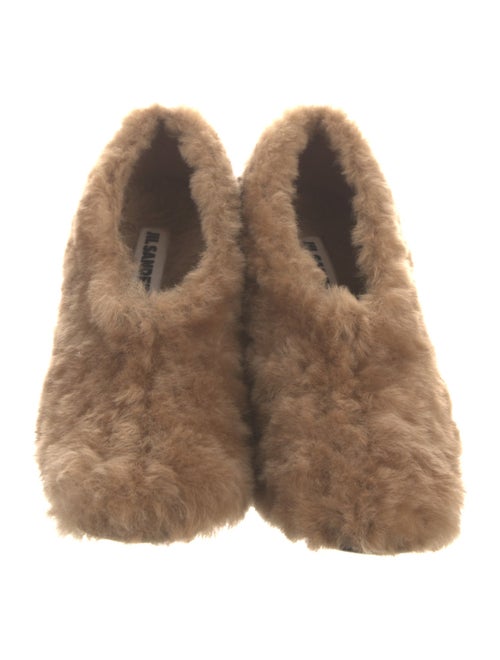 Jil Sander Shearling Pumps