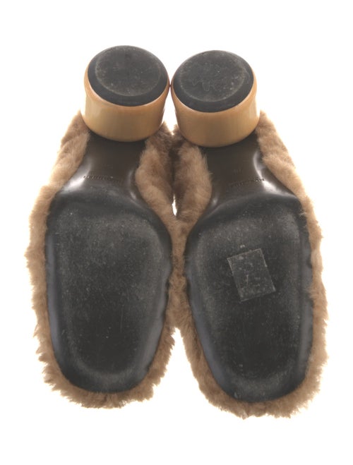 Jil Sander Shearling Pumps
