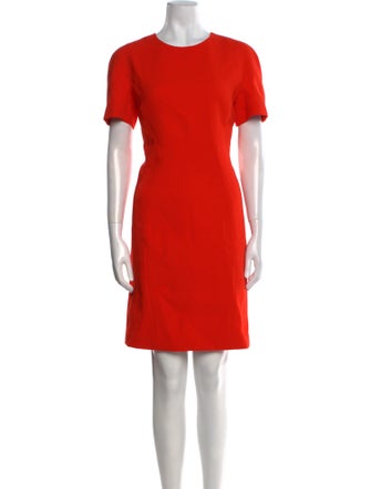 Jil Sander Wool Mini Dress