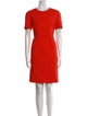 Jil Sander Wool Mini Dress