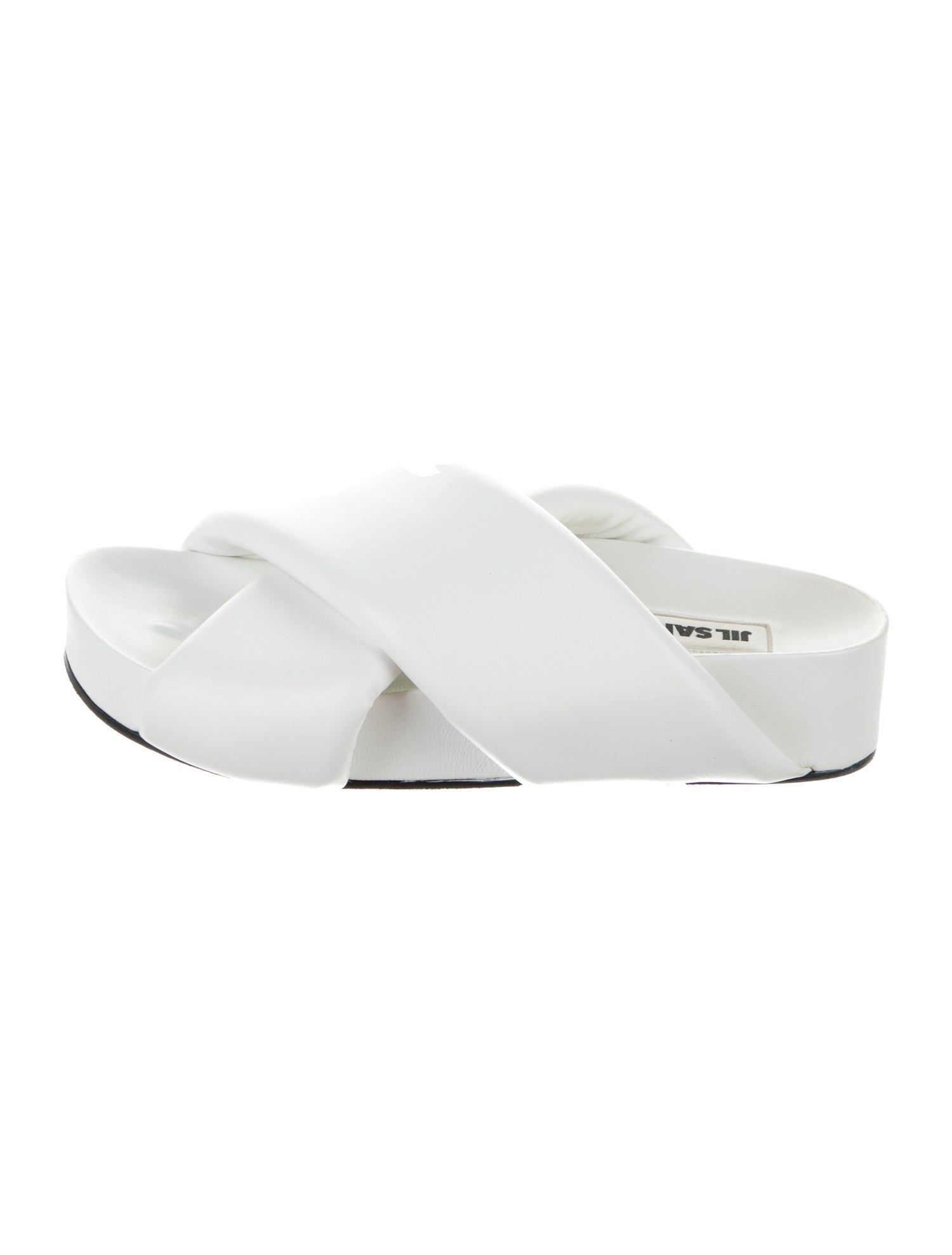 Jil Sander Leather Slides