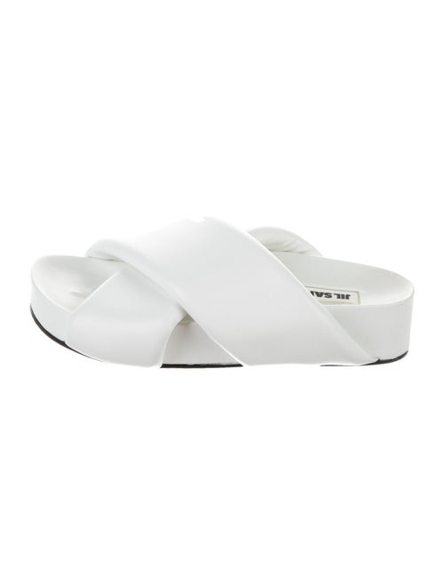 Jil Sander Leather Slides