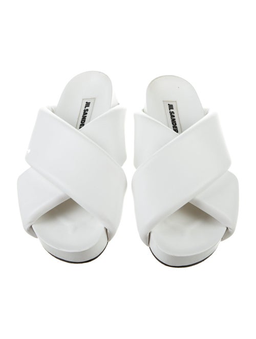 Jil Sander Leather Slides