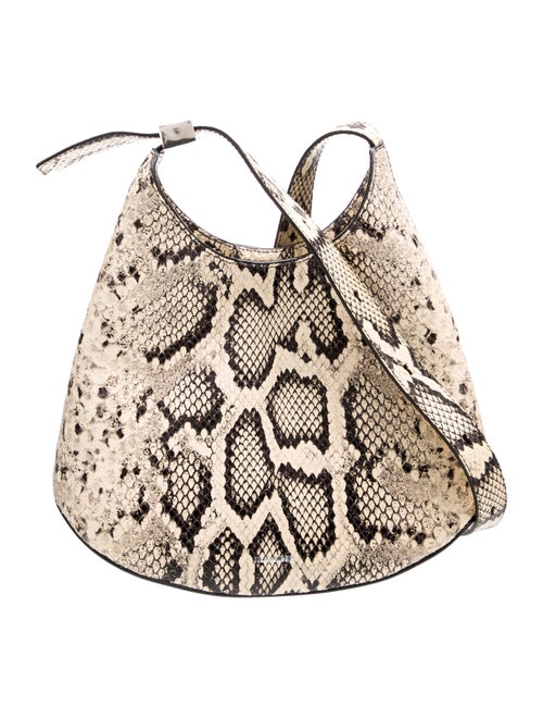 Jil Sander Embossed Leather Hobo