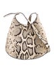 Jil Sander Embossed Leather Hobo