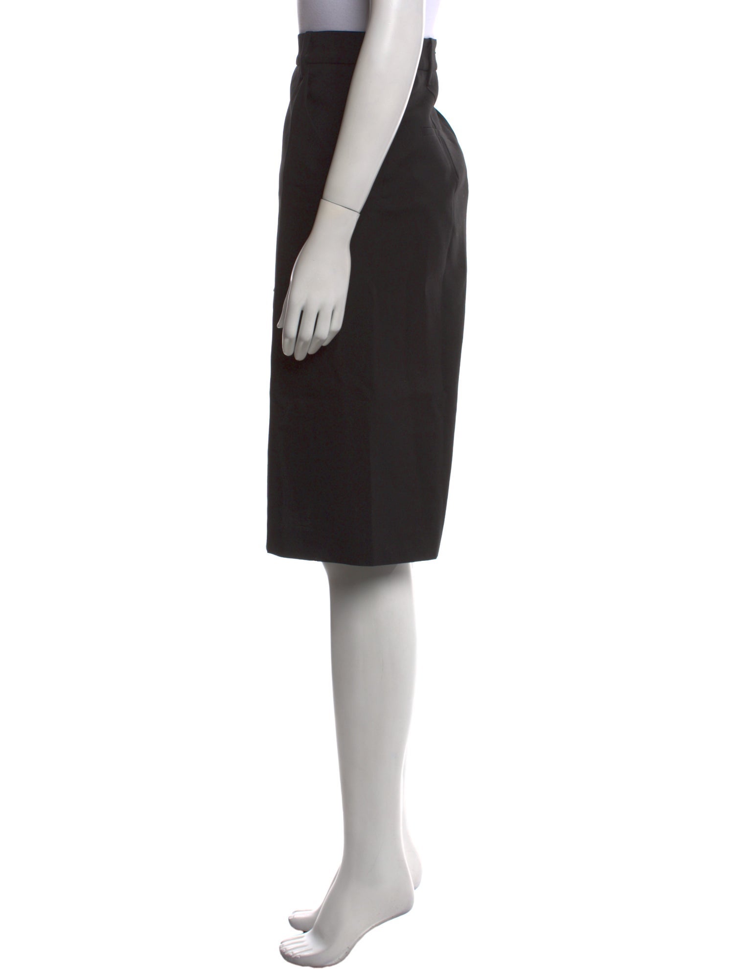 Jil Sander Virgin Wool Knee-Length Skirt