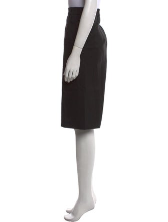 Jil Sander Virgin Wool Knee-Length Skirt