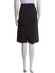 Jil Sander Virgin Wool Knee-Length Skirt