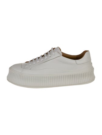 Jil Sander Leather Sneakers