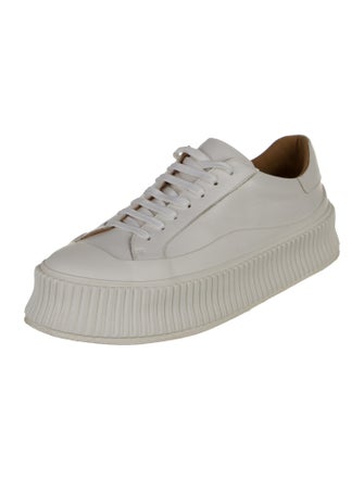 Jil Sander Leather Sneakers