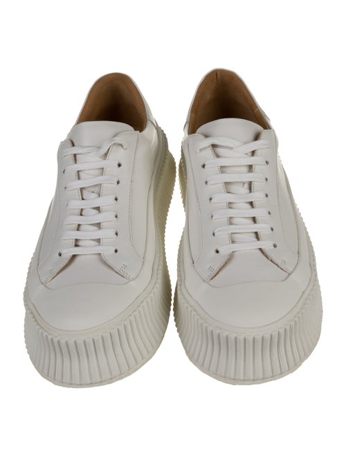 Jil Sander Leather Sneakers