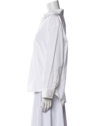 Jil Sander Long Sleeve Button-Up Top