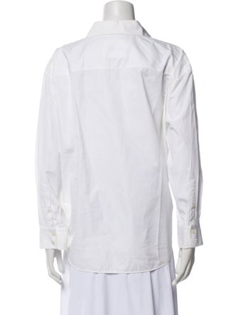 Jil Sander Long Sleeve Button-Up Top