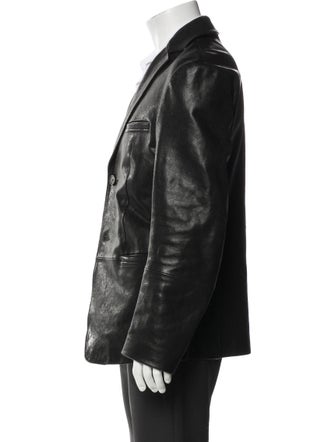Jil Sander Leather Moto Jacket