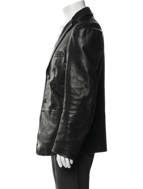 Jil Sander Leather Moto Jacket