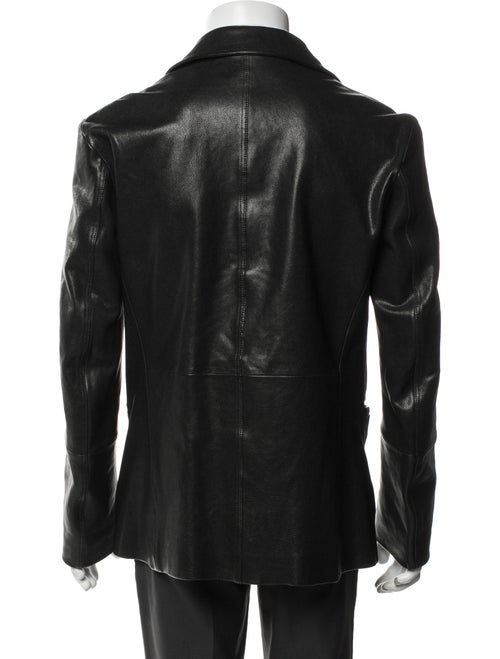 Jil Sander Leather Moto Jacket