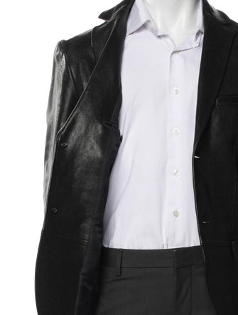 Jil Sander Leather Moto Jacket