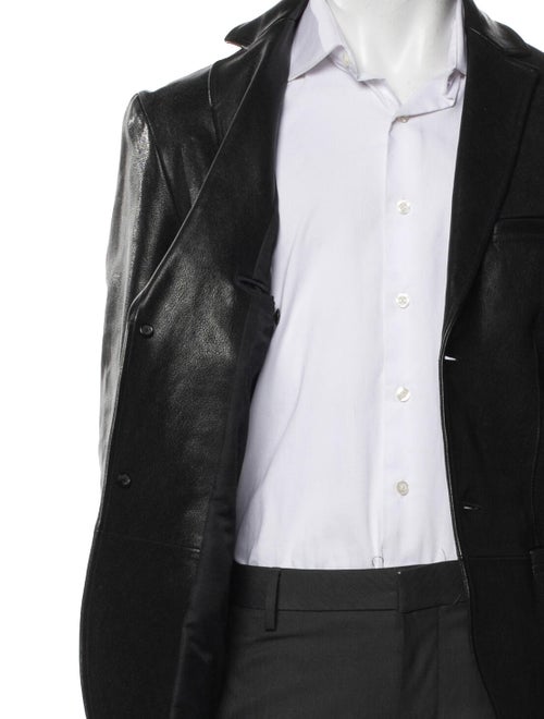 Jil Sander Leather Moto Jacket