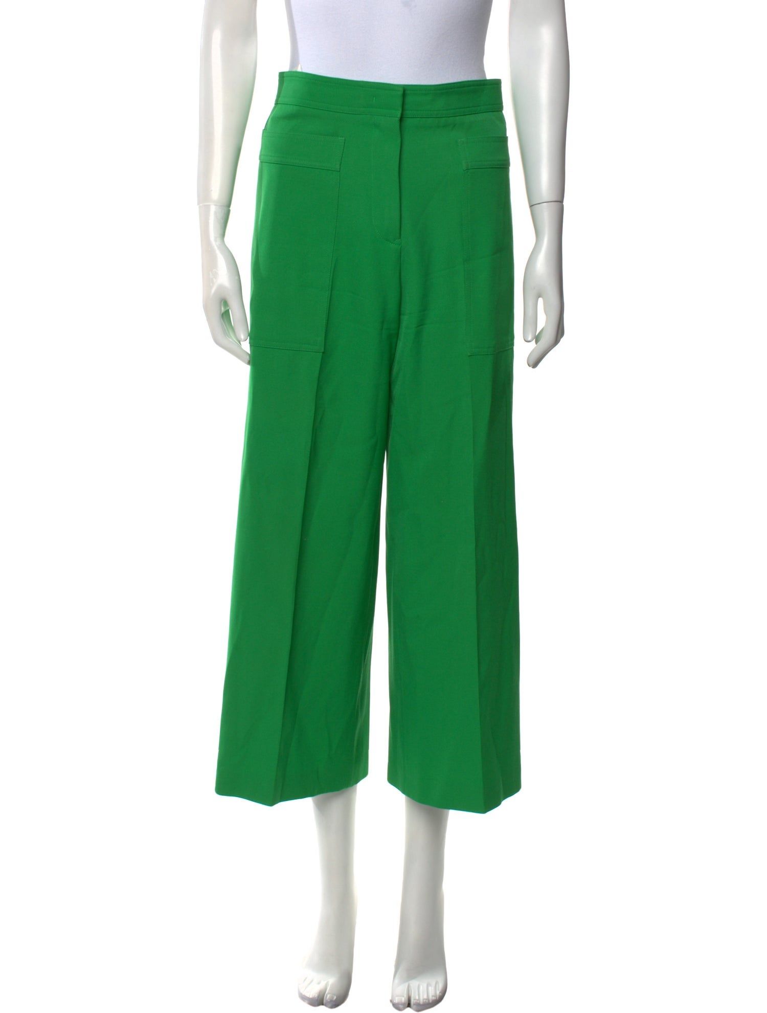 Jil Sander Virgin Wool Wide Leg Pants