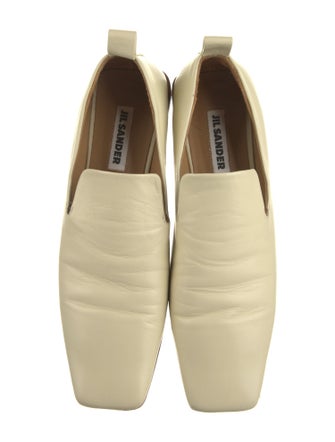 Jil Sander Leather Loafers