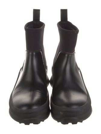 Jil Sander Leather Rain Boots
