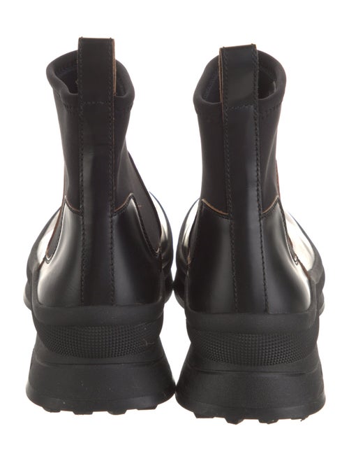 Jil Sander Leather Rain Boots