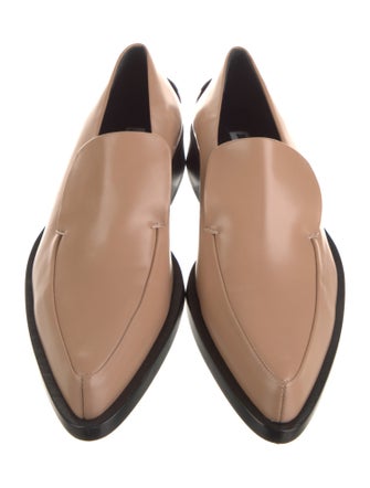 Jil Sander Leather Loafers