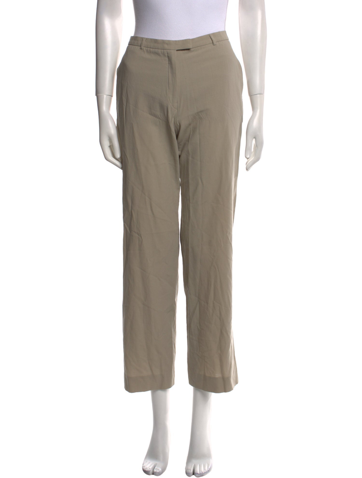 Jil Sander Wool Straight Leg Pants