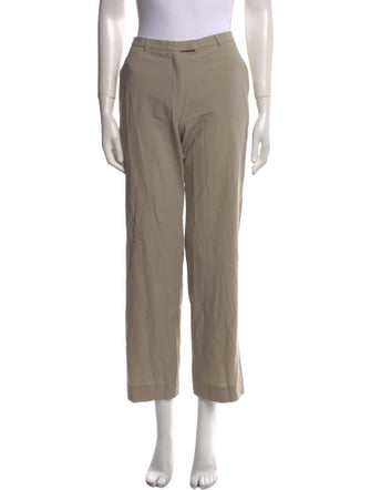 Jil Sander Wool Straight Leg Pants