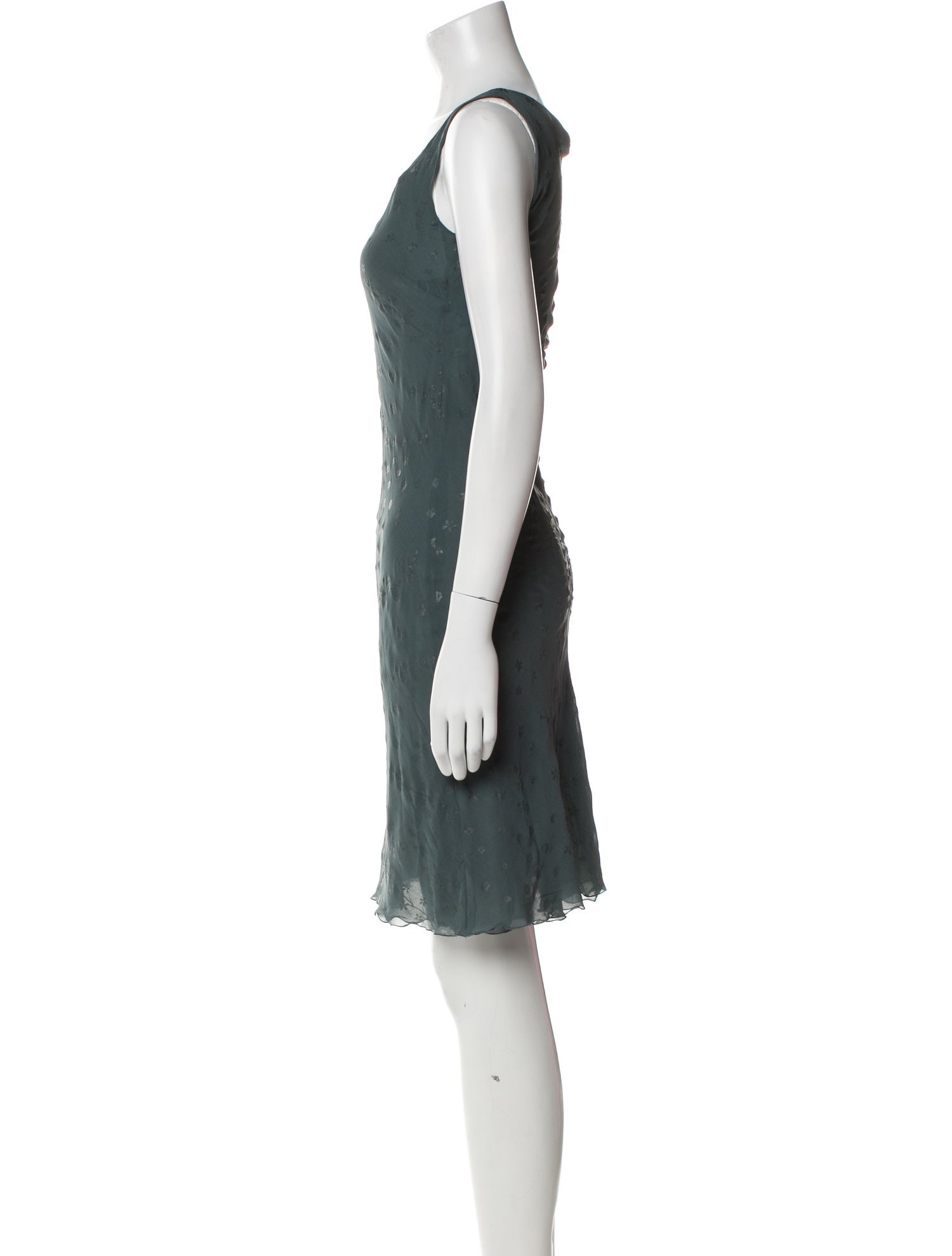 Jil Sander Silk Knee-Length Dress
