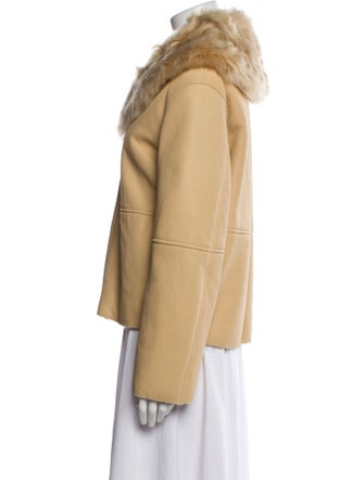 Jil Sander Lamb Fur Fur Jacket