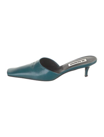 Jil Sander Leather Mules