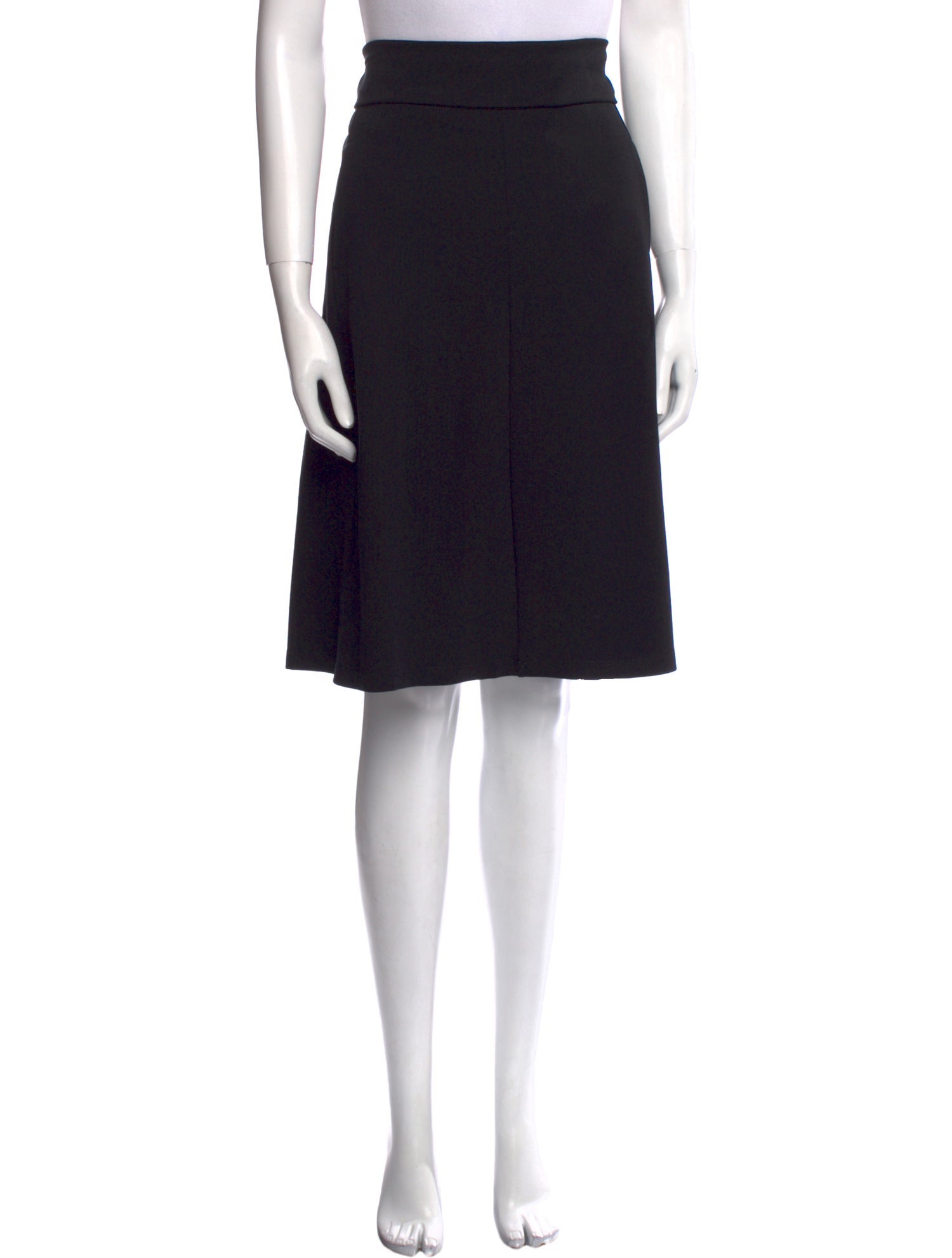 Jil Sander Pleated Accents Knee-Length Skirt