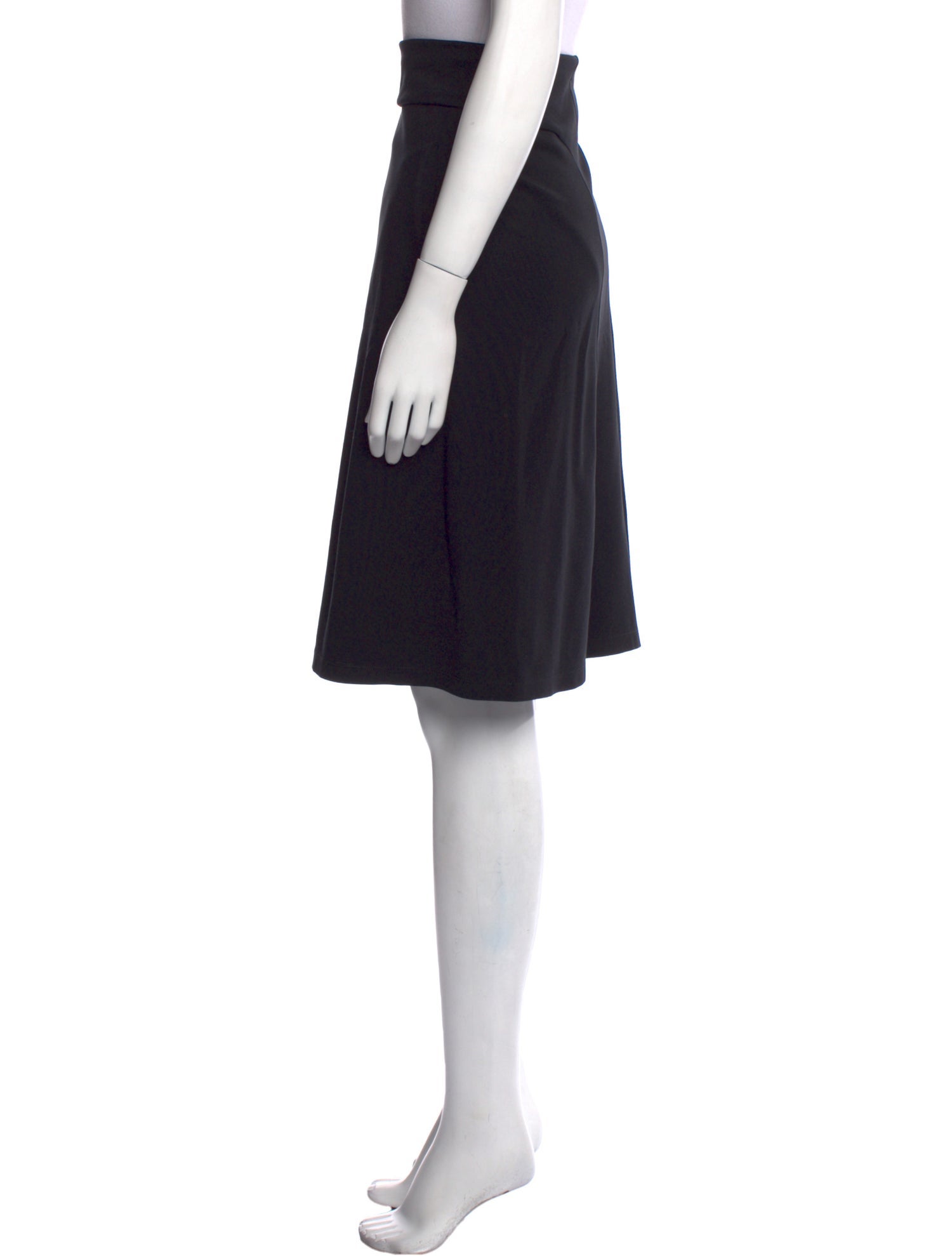 Jil Sander Pleated Accents Knee-Length Skirt