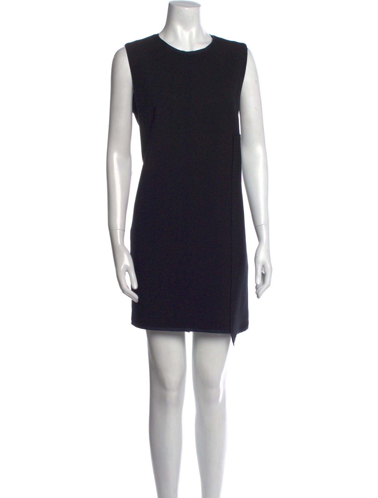 Jil Sander Virgin Wool Mini Dress