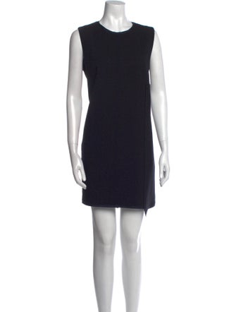 Jil Sander Virgin Wool Mini Dress