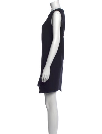 Jil Sander Virgin Wool Mini Dress