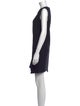 Jil Sander Virgin Wool Mini Dress