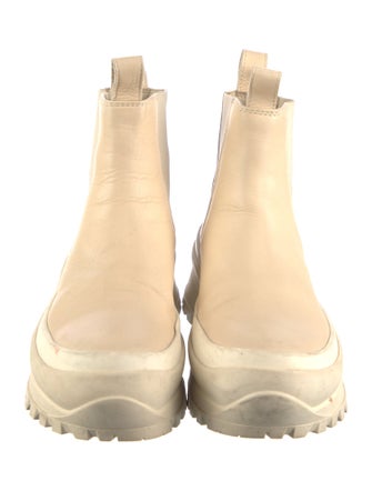 Jil Sander Leather Sock Sneakers