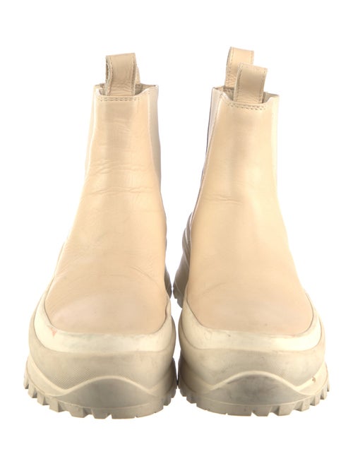 Jil Sander Leather Sock Sneakers