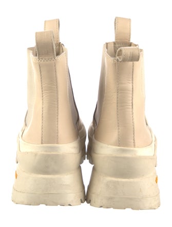 Jil Sander Leather Sock Sneakers