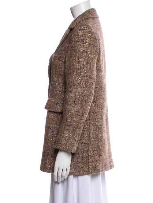 Jil Sander Virgin Wool Tweed Pattern Blazer