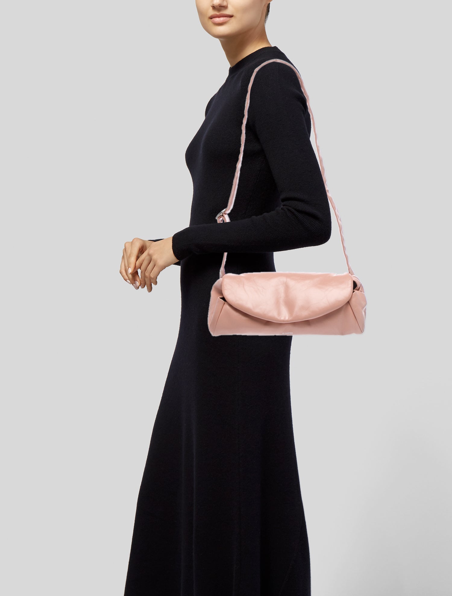 Jil Sander Leather Shoulder Bag