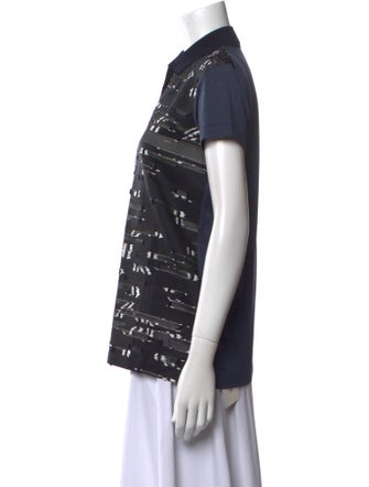 Jil Sander Printed Short Sleeve Polo