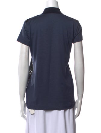 Jil Sander Printed Short Sleeve Polo