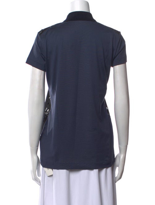 Jil Sander Printed Short Sleeve Polo