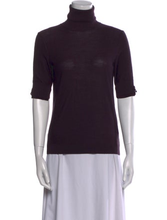 Jil Sander Virgin Wool Turtleneck Sweater